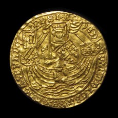 Edward IV ryal obverse