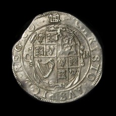 Charles I halfcrown reverse
