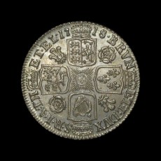 George I shilling reverse
