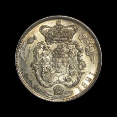 George IV shilling reverse
