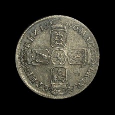 William III shilling reverse