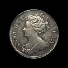 1705 shilling obverse