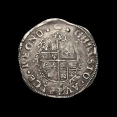 Charles I sixpence reverse