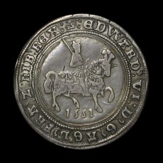 Edward VI halfcrown obverse