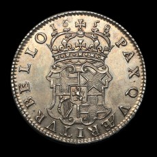 Cromwell halfcrown reverse