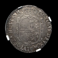 Philip and Mary shilling reverse