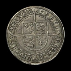 Edward VI halfcrown reverse