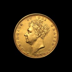 George IV sovereign obverse