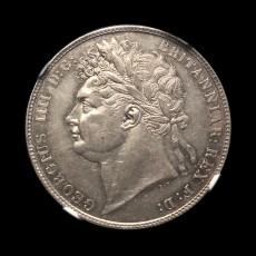 1821 halfcrown obverse