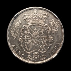 1821 halfcrown reverse
