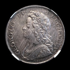 1739 halfcrown obverse