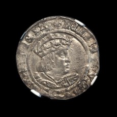 Henry VIII groat obverse