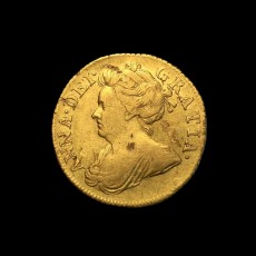 1705 half guinea obverse