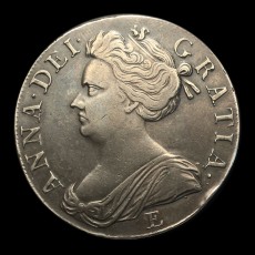 1708 Edinburgh crown obverse