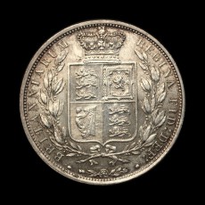 1887 halfcrown reverse