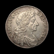 1679 halfcrown obverse