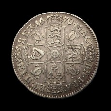 1679 halfcrown reverse