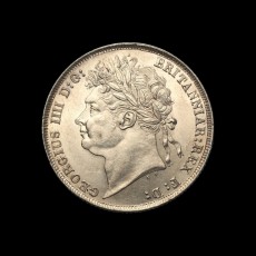 1824 shilling obverse