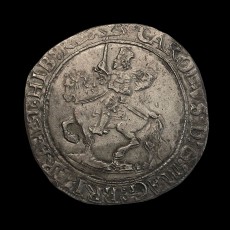 Charles I halfcrown obverse