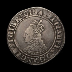 Elizabeth I shilling obverse