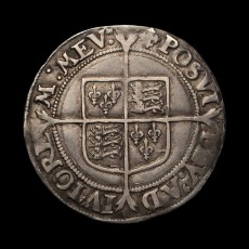 Elizabeth I shilling reverse