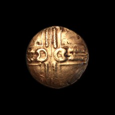 Addedomaros stater obverse