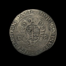 Edward VI conterfeit shilling reverse