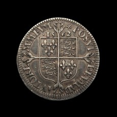 Elizabeth I sixpence reverse