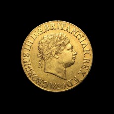 1820 sovereign obverse