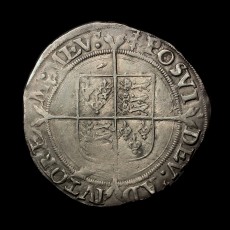 Elizabeth I shilling reverse