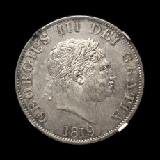 1819 halfcrown obverse