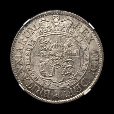 1819 halfcrown reverse