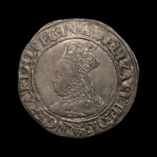 Eliazbeth I shilling obverse