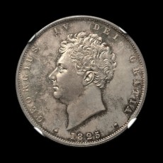 1825 halfcrown obverse
