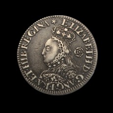 Elizabeth I sixpence obverse