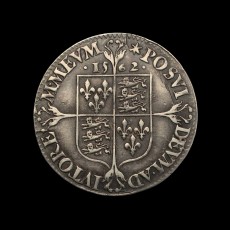 Elizabeth I sixpence reverse