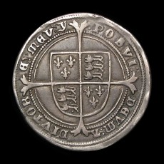 Edward VI halfcrown reverse