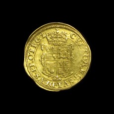 Charles I gold crown obverse
