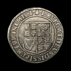 James I shilling reverse