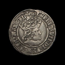 Henry VII groat obverse