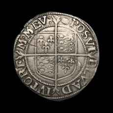Elizabeth I shilling reverse