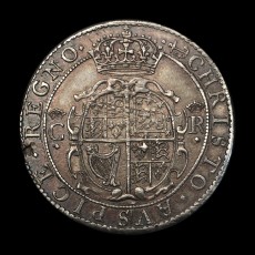 Charles I halfcrown reverse