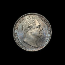 1831 sixpence obverse