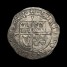 Charles I shilling overse