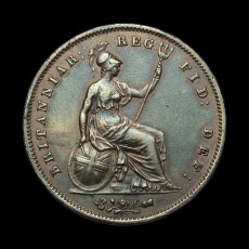 1854 penny reverse