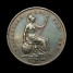 1854 penny obverse