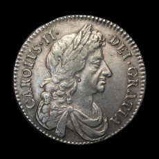 1679 halfcrown obverse