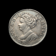1711 shilling obverse