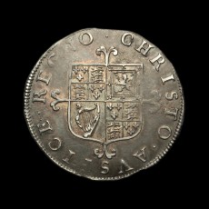 Charles II sixpence reverse