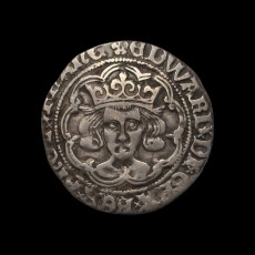 Edward IV groat obverse